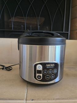 AROMA Digital Rice Cooker, 4-Cup (Uncooked) / 8-Cup (Cooked), Steamer, Grain Cooker, Multicooker