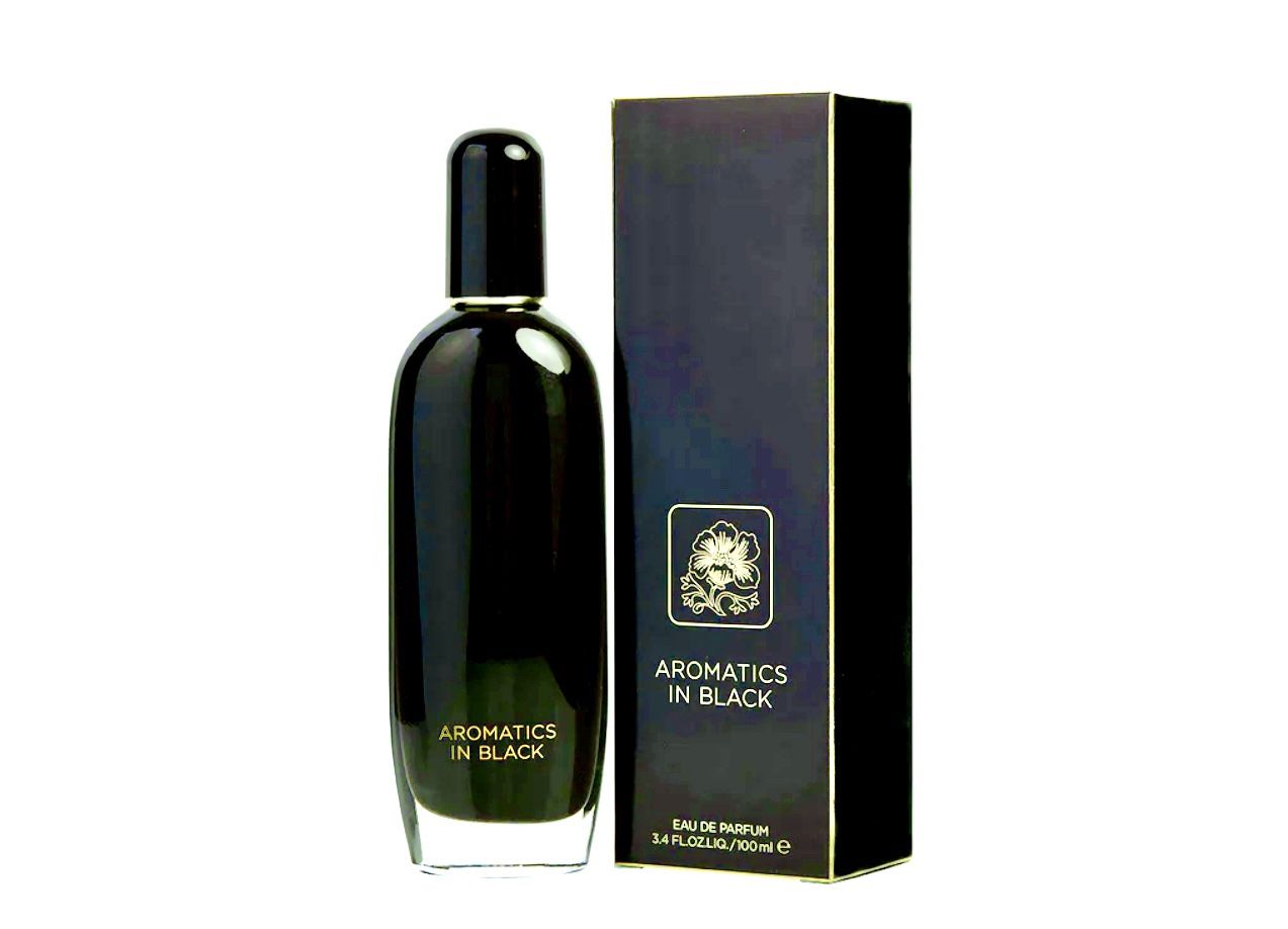 Aromatics in Black by Clinique Eau De Parfum Spray For Women 3.4 FL / 100 ML New