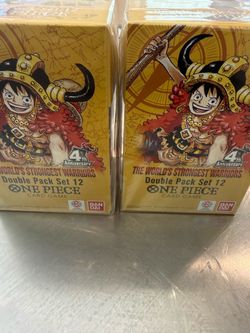 One piece the worlds strongest warriors double pack set 12