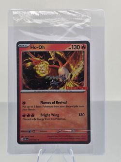 Pokemon Ho-Oh GameStop Promo SEALED DOUBLE SWIRL HOLO