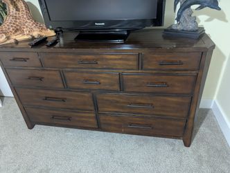 Long Wood Dresser