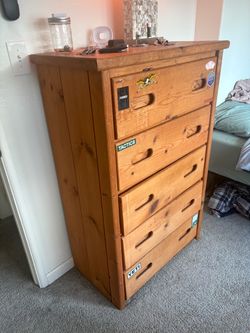 Wooden dresser