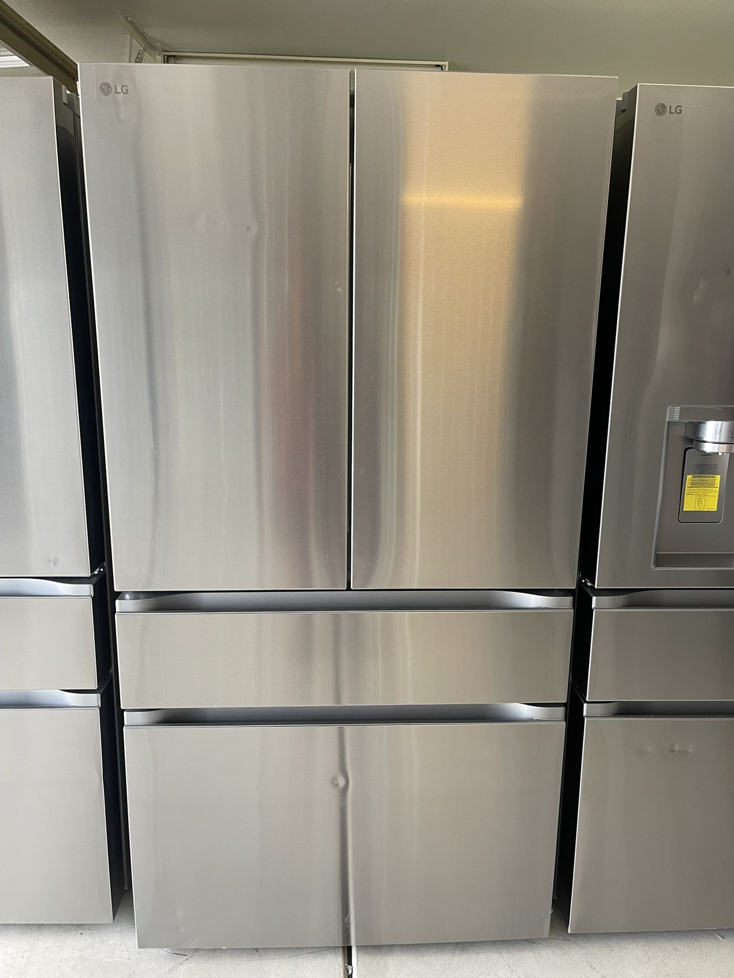 LG 30 cu. ft. Smart Standard-Depth MAX 4-Door French Door Refrigerator with Full-Convert Drawer