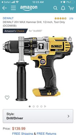 Dewalt hammer drill