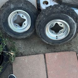 Quad Tires Whole Set Good Condition