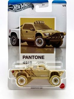 Hot Wheels Silver Series 1:64 Scale Diecast Model - Sandblaster (Pantone 4515)