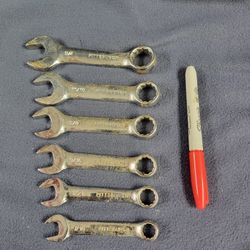 Pittsburgh Tools (6-piece) Stubby Combination Wrench Set