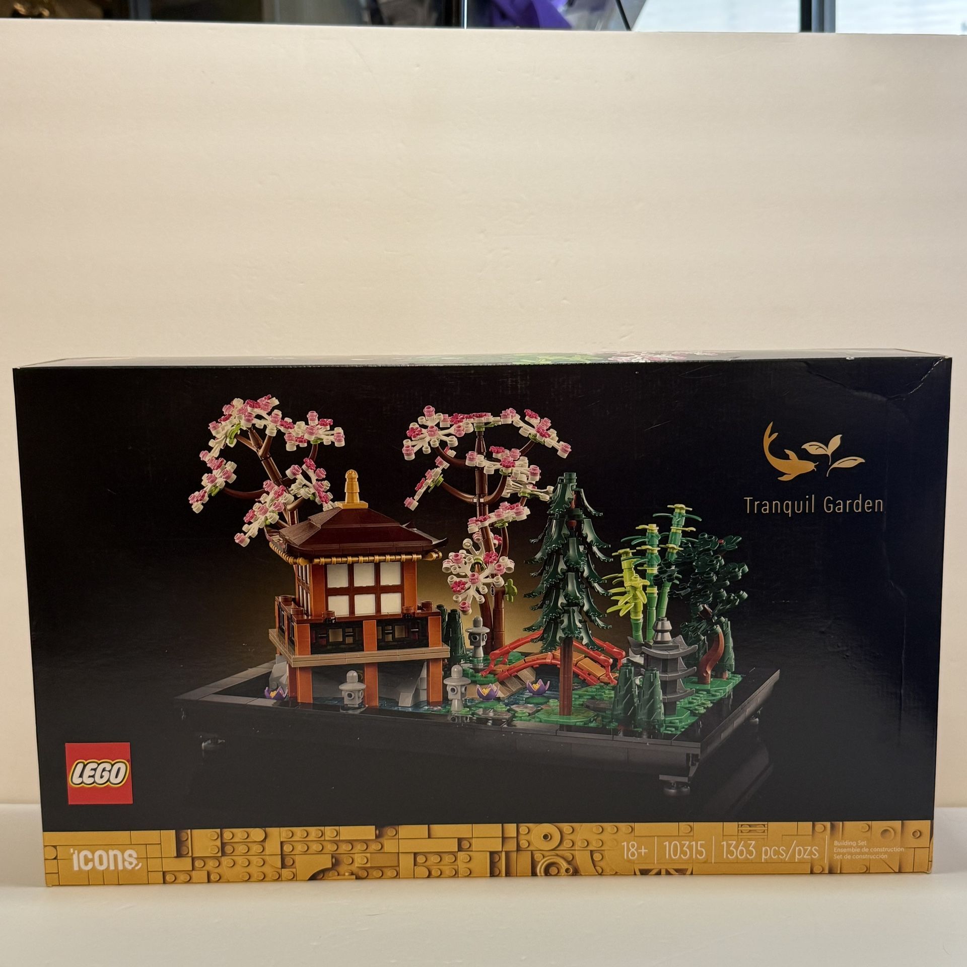 Lego Icons Tranquil Garden: # 10315 Creative Building Set-New in Box
