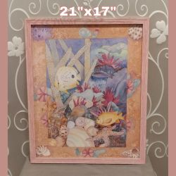 OCEAN THEME WALL ART
