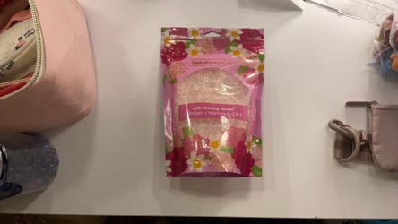 Bath salt rose and vanilla collagen, + vitamin A C & E