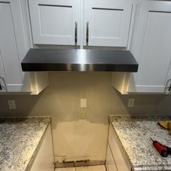 Over the oven vent hood