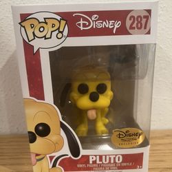 Funko Pop! Disney Treasures Exclusive Pluto #287 Vinyl Figure Mickey Mouse