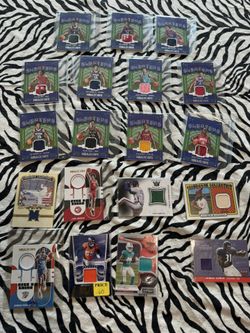 19 rookie patch cards