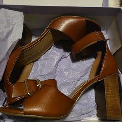 Heels COGNAC brn 7.5