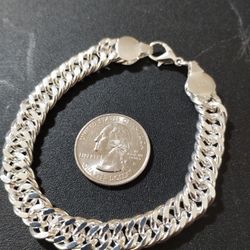 Sterling Silver Super Thick Link Bracelet