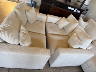 Cream Sectional Couch