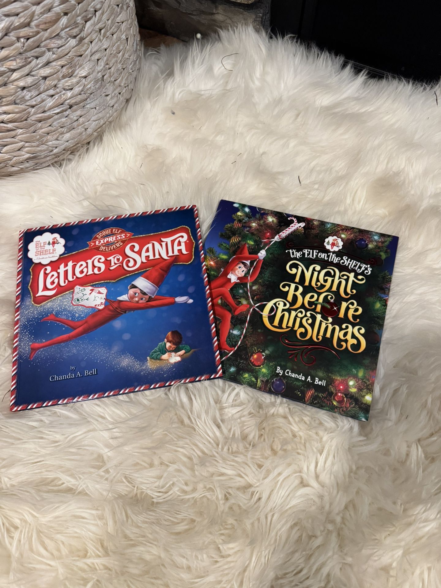 Elf On The Shelf Hard Back Books