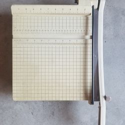 Boston Guillotine paper cutter 
