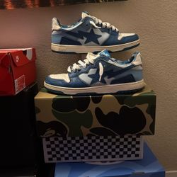 BAPE Stas Size 12 Blue 