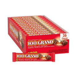 36ct 100 Grand candy bar