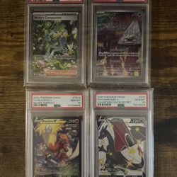 PSA 10 Pokemon Slabs FT