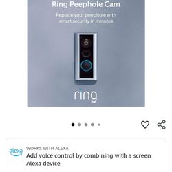 Ring Peephole Cam Brand New