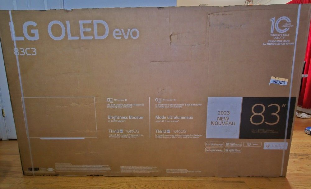 LG OLED EVO C3 83"