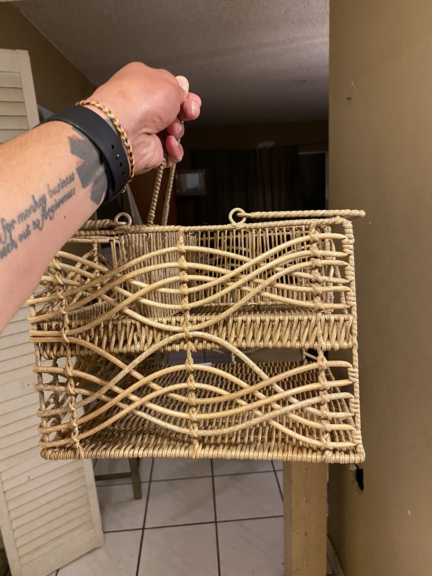 Wicker Picnic Basket