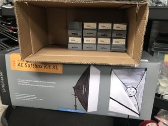 Softbox Light Kit XL + LED Lamps (New In sealed Box) - PRICE REDUCTION 