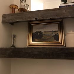 Barn Wood Shelves