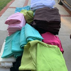 Variety Of Party linens For Sale 