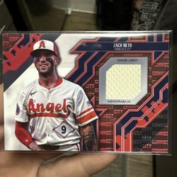 Zach Nieto Angles City Connect Patch Topps Series 1 