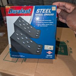 Duralast Steel Wheel Chocks Td3555