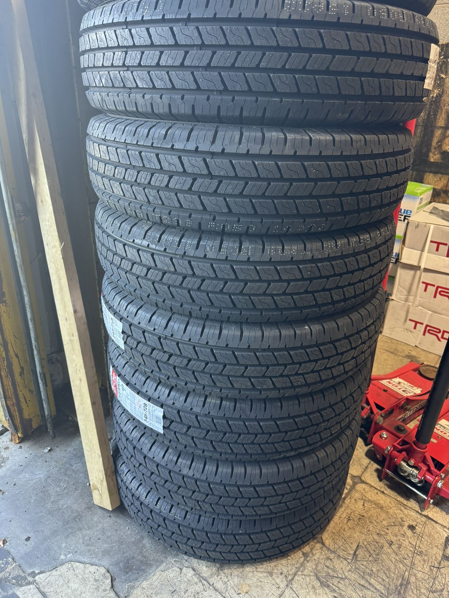 Set of 6 New LT 235/80R17 Summit HT Trail Climber 