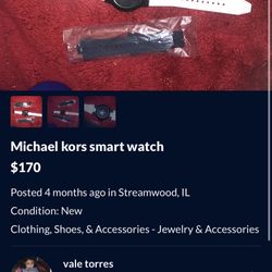 Michael Kors smart watch