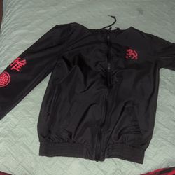 Empyre black rain jacket 