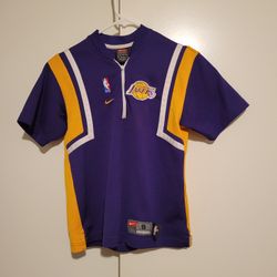 Vintage Nba 2000 Nike Los Angeles Lakers Warm Up Top, YOUTH sz SMALL $60, Pls Read Description!