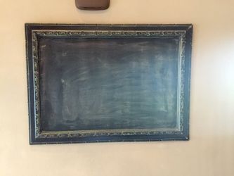 Large chalk board decorative frame