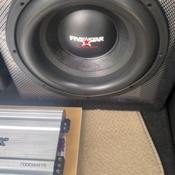 12s Five Star Series/amp Audio Bank