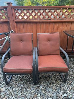 6 patio chairs