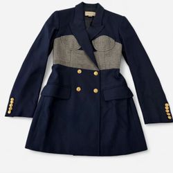 Gucci Double Breasted Corset Blazer Dress – Size IT 38 (US 2)