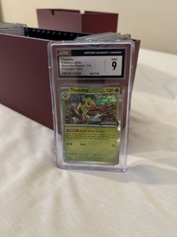 CGC 9 - Thwackey SVP 115 Pre Release Promo Twilight Masquerade Pokemon TCG