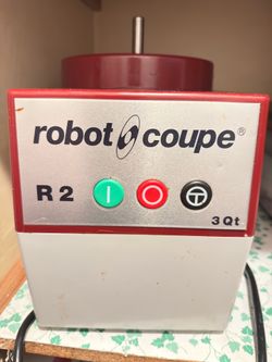 Robot Coupe food processor.