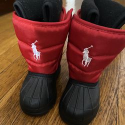 Ralph Lauren Polo Snow Boots Sz5c Brand New