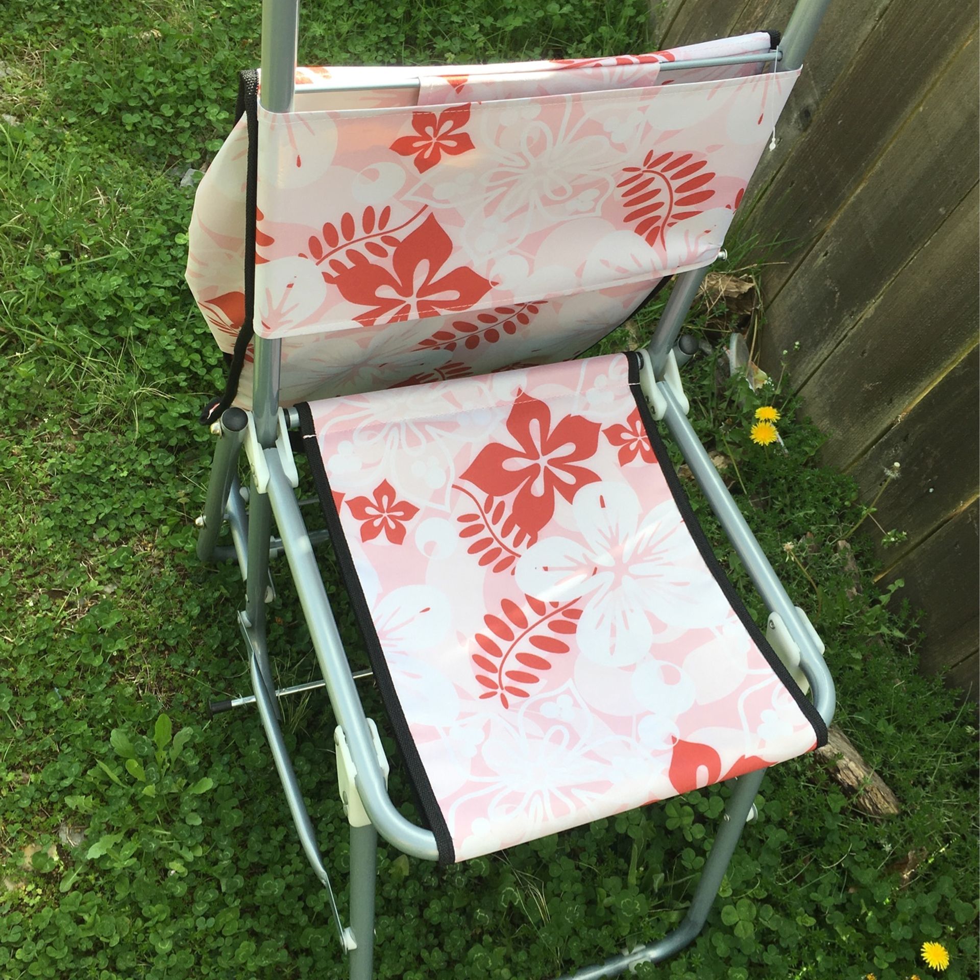Picnic Chair With Storage Pocket Easley Foldable