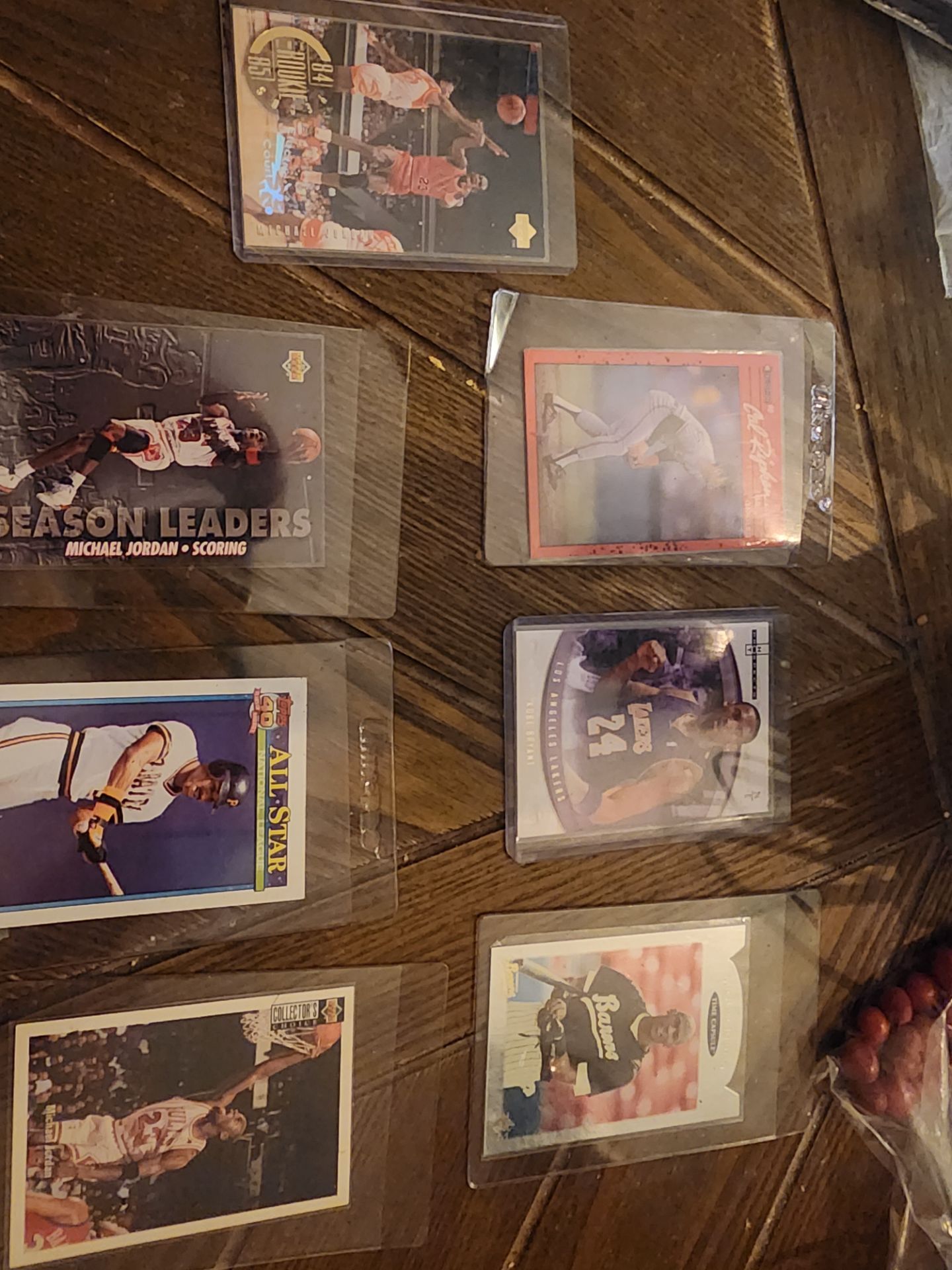 Card lot. Kobe, Jordan's, Barry Bonds a few others. $50 for all. Will go fast