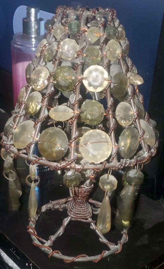 Jeweled Candle Holder
