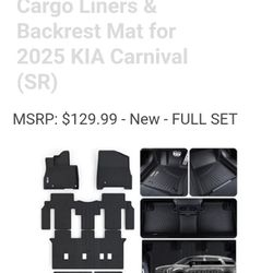 All Weather Mats For Kia Carnival Hybrid 