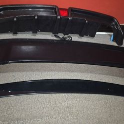 S M RR Style Trunk Spoiler (Gloss Black)