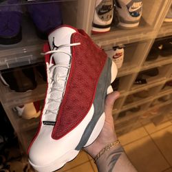 Red Flint Jordan 13s